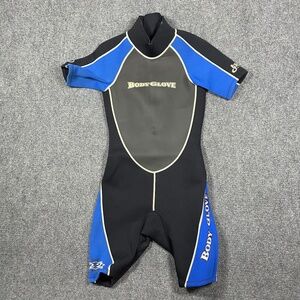 Body Glove Jammer Metalite 2:2 MM Shorty Wetsuit Youth Juniors 14 Blue Black